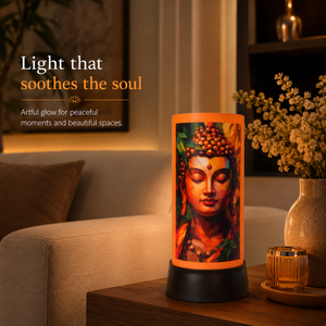 Buddha LED <b>Table</b> <b>Lamp</b> Spiritual Night Light Warm Glow Meditation Decor Decorative Bedside <b>Lantern</b> Living Room Home Office Gift - Product Image 4