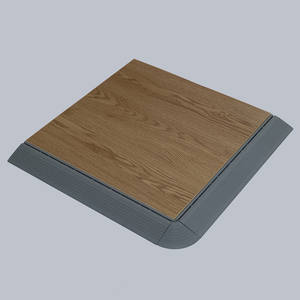 Plancher <span class=keywords><strong>de</strong></span> danse en bois portable en <span class=keywords><strong>PVC</strong></span> sur mesure pour l'extérieur, dalles <span class=keywords><strong>de</strong></span> danse emboîtables en bois - Product Image 3