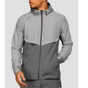 Conjunto Deportivo Personalizado de Chaqueta Cortavientos y Pantalones Deportivos de Nailon para Hombre, Traje Deportivo de Dos Piezas con Cierre de Cremallera de Poliéster para Hombre - Product Image 2