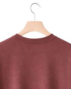 Camiseta Oversize Personalizada Color Albaricoque para Hombre, con Dobladillo Curvo, Hombros Caídos, Cuello Redondo, de Algodón, Estilo Urbano, Lisa, para Verano - Product Image 6