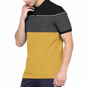 Chemises polo unies respirantes de haute qualité, style professionnel, logo personnalisé, nouvelle collection, vêtements décontractés pour hommes, en vente. - Product Image 3