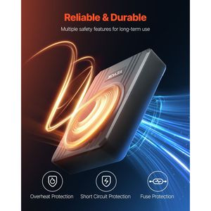 Subwoofer de voiture fin de 8 pouces 400W à installer sous le siège avec amplificateur intégré haute/basse fréquence, subwoofer audio à profil bas pour un système audio puissant de voiture - Product Image 5