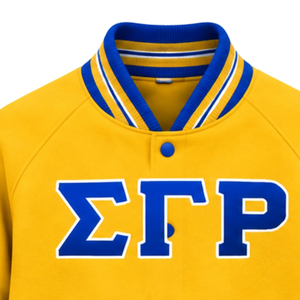 Blouson Bomber Femme Personnalisé Sigma Gamma Rho – Veste Décontractée Légère et Élégante pour Sororité Grecque – Vente en Gros Personnalisée - Product Image 3