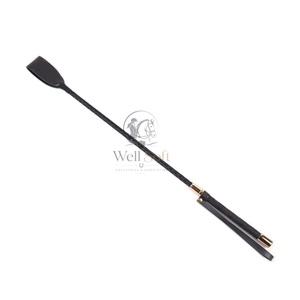 Fouets légers en acier inoxydable et cuir PU pour l'équitation, accessoires sportifs personnalisables - Product Image 3