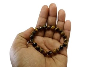 Crystal <b>Tiger</b> <b>Eye's</b> Round Beads 8mm Stone Gemstone Fashion Jewelry Handmade Feng Shui Men Women Gift Energy - Product Image 4