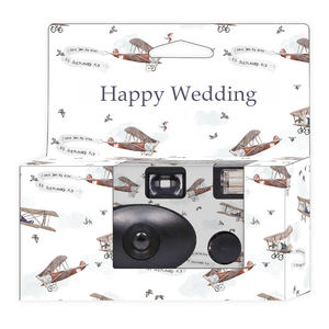 Cámara de Fotos Desechable Personalizada para Regalo de Boda, Cámara de Película de 35 mm con Enfoque Fijo, Flash, Cuerpo de Plástico, de un Solo Uso, Automática - Product Image 2
