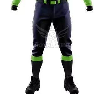 Uniforme de Béisbol Personalizado Transpirable de Poliéster, Conjunto de Camiseta y Pantalones para Equipo, Nueva Llegada - Product Image 6