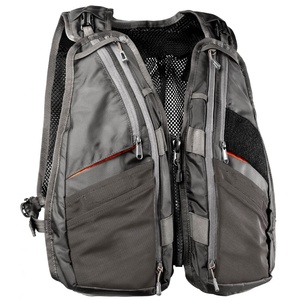 Chaleco multibolsillo de secado rápido para hombre, malla negra a prueba de viento, para trabajo de fotógrafo, pesca al aire libre - Product Image 1