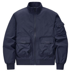 Chaqueta Bomber de Moda para Hombre, Diseño Moderno, 100% Poliéster, Alta Calidad, Ecológica, Transpirable, Cuello en V - Product Image 2
