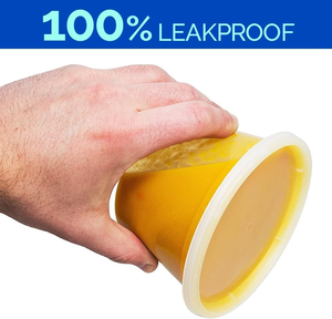 Contenedores de Plástico PP de 16 oz con Tapas (Paquete de 48), Diseño Moderno, Desechables, Reutilizables, para Congelador, para Fiestas, para Sopa - Product Image 4