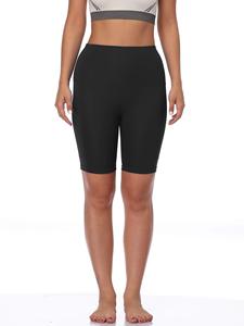 Shorts de sport taille haute sur mesure de qualité supérieure pour femmes, en tissu Spandex respirant à mémoire de forme, écologique et à séchage rapide, conçus pour - Product Image 4