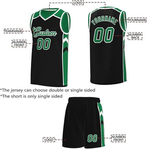 Maillots de basket personnalisés, uniformes d'équipe personnalisés, chemises respirantes à séchage rapide, logo, nom, numéro, impression par sublimation, taille plus - Product Image 3