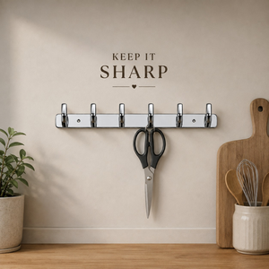 Premium Rectangle Stainless Steel Waterproof <b>Wall</b> Hook <b>Rail</b> <b>Heavy</b> <b>Duty</b> Multi Hook Coat Rack <b>Wall</b> <b>Mounted</b> Organizer <b>Clothes</b> - Product Image 4