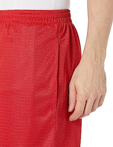 Shorts de basketball décontractés d'été pour hommes OEM, qualité de luxe, personnalisables, avec taille élastique mi-haute en tissu polyester - Product Image 6