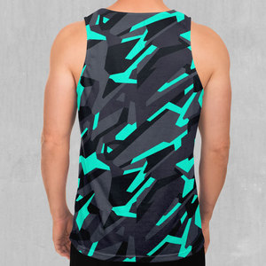 OEM Manufacturer Design Sports Quick Dry Mesh Mens <b>Running</b> <b>Singlet</b> Blank Custom logo Printed Sublimation Men Gym tank Top - Product Image 4