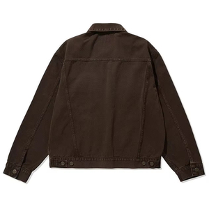 Premium <b>Vintage</b> Hooded Quilted <b>Bomber</b> <b>Jacket</b> for Men Wholesale Genuine Leather Zipper Closure OEM Service Manufacturer - Product Image 2