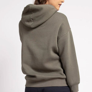 Heavyweight Cotton Hoodie Custom Printed Fashion Sweatshirt Factory Women's Blank Hoodie Premium Cotton Ready for Custom - Product Image 5