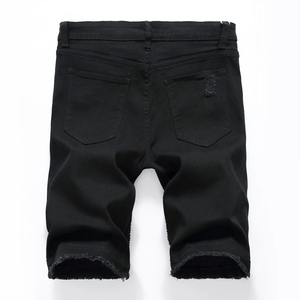 Customized Sized Men's Casual Streetwear Denim Cargo Shorts Baggy Multi-Pocket High Street Jeans Short <b>Pants</b> From IN Pakistan - Product Image 3