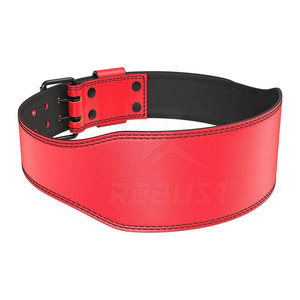 Durable Leather Weightlifting <b>Belt</b> with Professional Support Comfortable Fit Adjustable Strap Design Lightweight - Product Image 2
