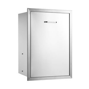 Cassetto per Rifiuti da Esterno in Acciaio Inox 19.7W X 26.5H Pollici con Anello Porta Sacchetti per Isola BBQ e Griglia - Product Image 1