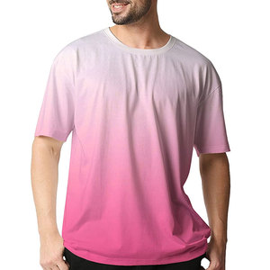 เสื้อยืดโอเวอร์ไซส์น้ำหนักเบา แห้งเร็ว ผ้าฝ้าย 100% ทรงหลวม พิมพ์ลาย ออกแบบเสื้อยืดโอเวอร์ไซส์ของคุณเองสำหรับผู้ชาย - Product Image 1