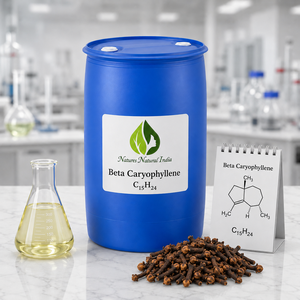 Huile Essentielle Liquide de Bêta-Caryophyllène (Pureté 95%-99%) Extraction Biologique Ingrédient de Soin Corporel pour Tous Types de Peau - Product Image 1