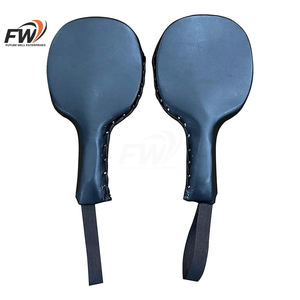 Almohadillas de entrenamiento de cuero al por mayor de fábrica, diseña tus propias almohadillas de cuero con logotipo OEM para boxeo - Product Image 5