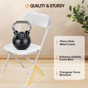 High Quality Wimbledon Style White Resin Portable and <b>Foldable</b> Beach <b>Chair</b> for <b>Garden</b> Weddings and Events-Wholesale - Product Image 6