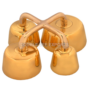 Sanctus Quatre cloches en laiton |   Cloches d'autel catholiques pour la Sainte Messe – DOUBLE VEE EXPORTS - Product Image 2