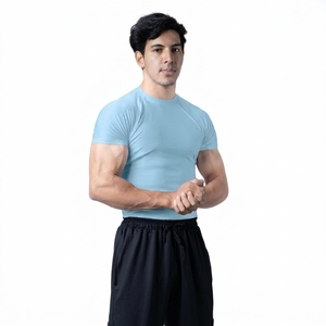 Rashguard Men logo Sublimation <b>Printed</b> Spandex Rash Guard Gym <b>Surfing</b> Diving Rashguard With Uv protection - Product Image 1