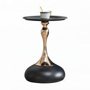 Modern End <b>Table</b> Round Top Side <b>Table</b> for Living Room Restaurants Hotel And Cafe - Product Image 2