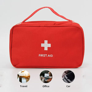 Bolsa de primeros auxilios profesional de cuero con organizador de medicamentos portátil para coche, oficina, hogar y emergencias al aire libre a bajo precio. - Product Image 5
