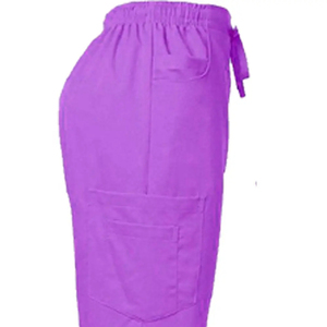 Cotton Blends Twill Fabric Unisex Hospital Uniforms Woven Wholesale Custom Stretch Breathable <b>Nursing</b> Scrubs Sets - Product Image 4