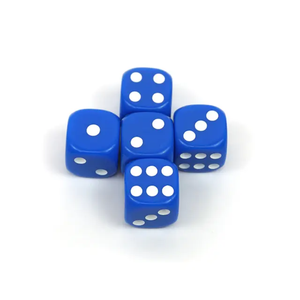 16mm Custom <b>Resin</b> <b>Crafts</b> Dice Square Arithmetic Game Dice for Board Games & Educational Activities - Product Image 1