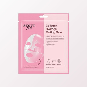 มาส์กหน้าเกาหลี เดอร์มอล โซล คอลลาเจน ไฮโดรเจล เมลติ้ง มาส์ก 34 กรัม - Product Image 6