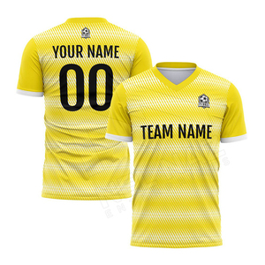 Maillot de football en polyester durable, logo d'équipe personnalisé, t-shirt de football à séchage rapide, uniforme de match et d'entraînement - Product Image 3