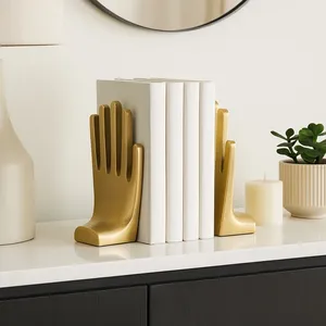 Grande sculpture animale abstraite moderne en aluminium plaqué or, faite à la main, design Feng Shui pour la décoration de couloir - Product Image 6