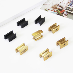 Premium Quality Modern Zinc Alloy Cabinet Knob Minimalist Geometric <b>Pull</b> for Kitchen Bathroom Nightstands Furniture Black <b>Gold</b> - Product Image 4