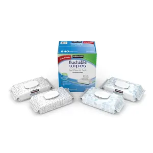 Lingettes jetables Kirkland Signature, 64 unités x 10 - Product Image 5