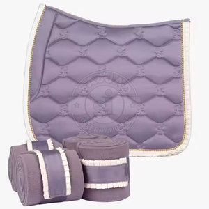 Premium Saddle <b>Pad</b> Durable Stitching Shock Absorbing Design Suitable For Riding <b>Practice</b> Horse Comfort And Outdoor Training - Product Image 4
