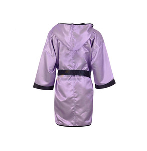 New Design Best Quality <b>Boxing</b> <b>Robe</b> With Hood Breathable Comfortable <b>Boxing</b> <b>Robe</b> With Cheap Price Custom Logo Wholesale - Product Image 4