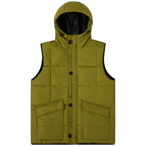 Wholesale Japanese Korean Style Windproof Zipper Autumn Casual Vintage Puffer Jacket Vest <b>Coat</b> Manufacturers - Product Image 5