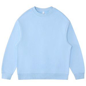 Sweat-shirt pour homme en coton mi-lourd, pull confortable, logo personnalisé, marque privée, OEM, vente en gros, vêtements de mode américains - Product Image 5
