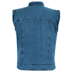 Chaleco Vaquero Informal de Diseño Único y Alta Calidad para Hombre, Estilo Casual sin Mangas, Chaleco Vaquero para Hombre - Product Image 3