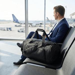 Sac de voyage personnalisé léger et pliable avec fermeture éclair, kit de 3 sacs, fabrication OEM au Vietnam - Product Image 2