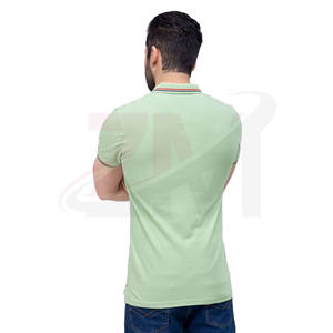 Venta en Línea, Comercio Electrónico, Novedades, Camisetas Polo Clásicas de Manga Corta para Hombre, Tela de Algodón Piqué Grueso - Product Image 4