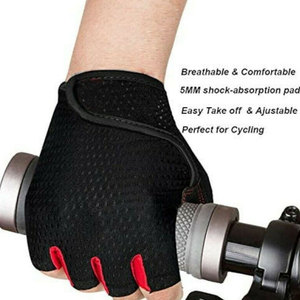 Service OEM, gants de cyclisme demi-doigts de haute qualité pour unisexe, dernier modèle, prix de gros. - Product Image 6