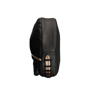 Guantes y Almohadillas de Boxeo Personalizados de Cuero con Logotipo Personalizado, Alta Calidad, Entrenamiento Profesional de Boxeo, Cuero Negro y Dorado - Product Image 5