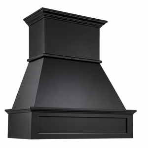 Couvercle de hotte de cuisine en bois élégant de style ferme pour une ventilation de luxe – Design en bois pour hotte de cuisine - Product Image 1