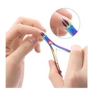 Morje Coupe-cuticules chirurgical à pointe de précision en acier inoxydable pour le nettoyage des ongles et des peaux mortes - Product Image 3